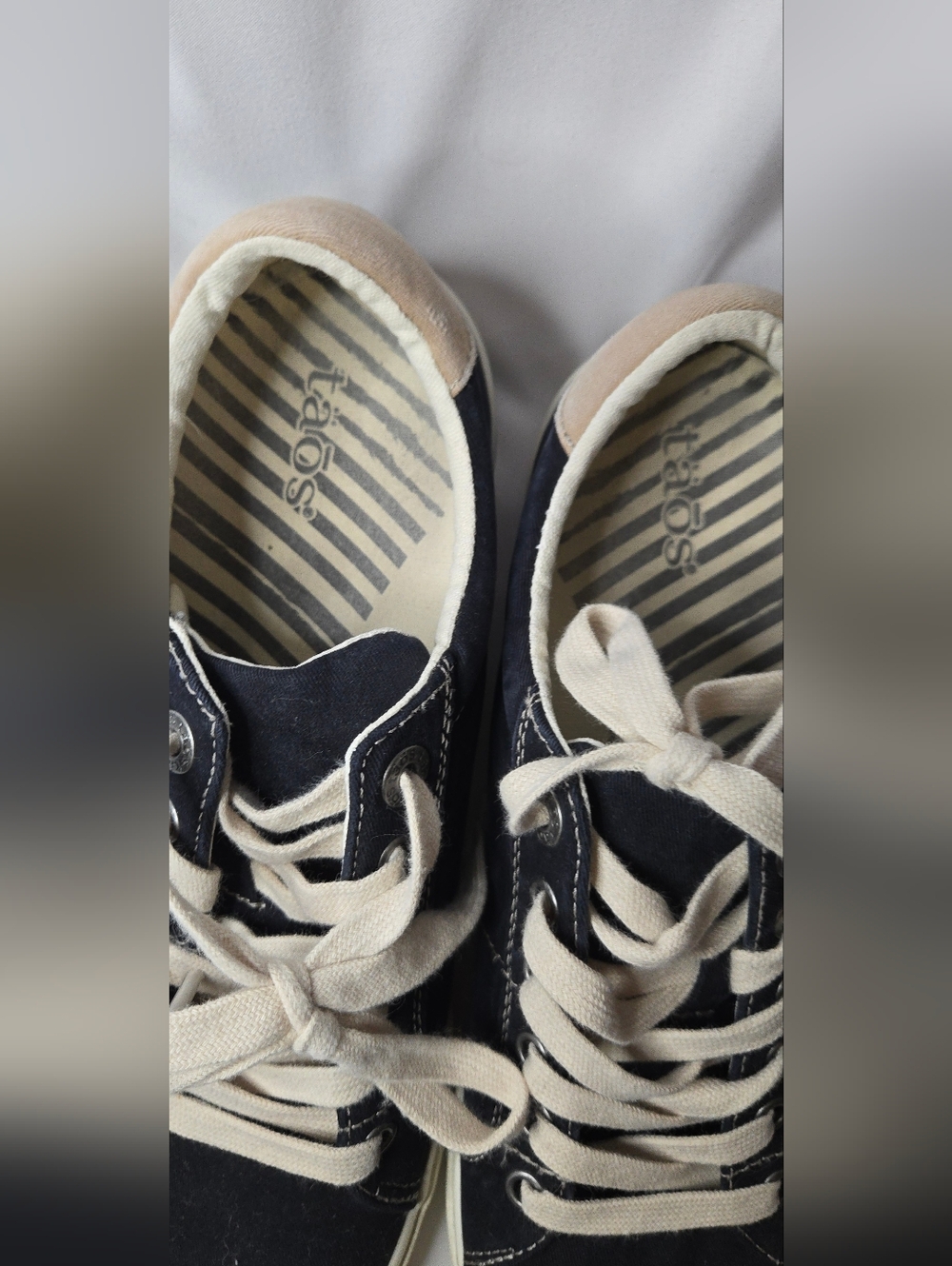 Taos Z-Soul Black Tan Casual Low-Top Slide On Sneaker Women's 10 - Picture 3 of 8